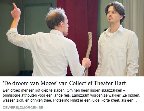 'De droom van Mozes' van Collectief Theater Hart
